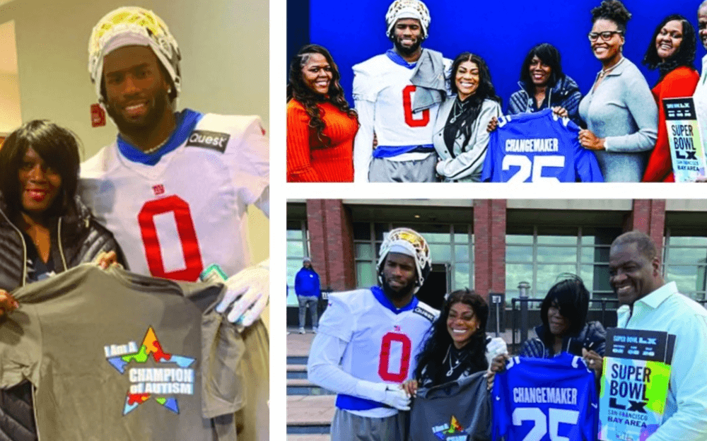 Nadine Wright-Arbubakrr receives Giants' 2025 Changemaker Award